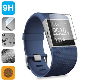 2Pcs/Lot 9H 2.5D Tempered Glass Screen Protector for Fitbit Surge Smart Watch Anti Scratch Protective Film + Screen Clean Tools